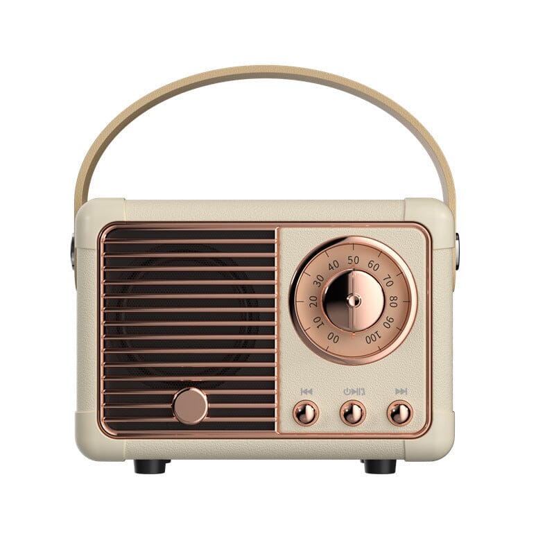 Retrobox Speaker Aurathebox Beige 