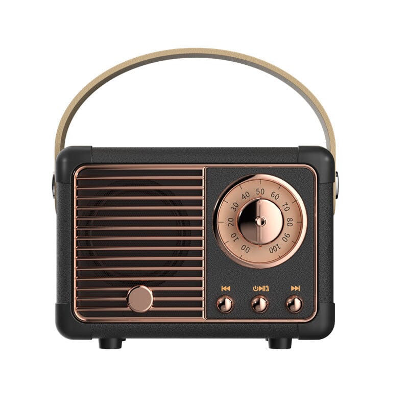 Retrobox Speaker Aurathebox Black 
