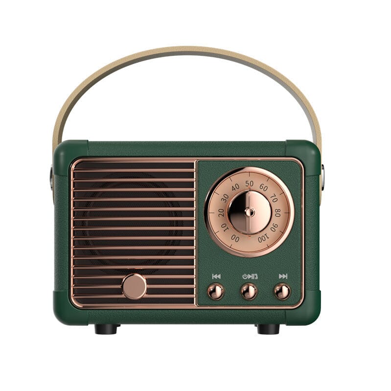 Retrobox Speaker Aurathebox Green 
